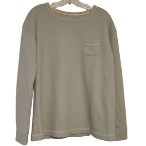 Koolaburra | Women's Tan/Taupe Scoopneck Long Sleeve Henley Shirt (Size Small)